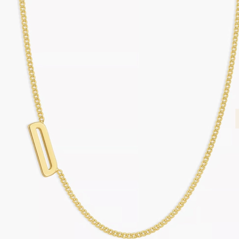 Gorjana Wilder Alphabet Necklace “D”